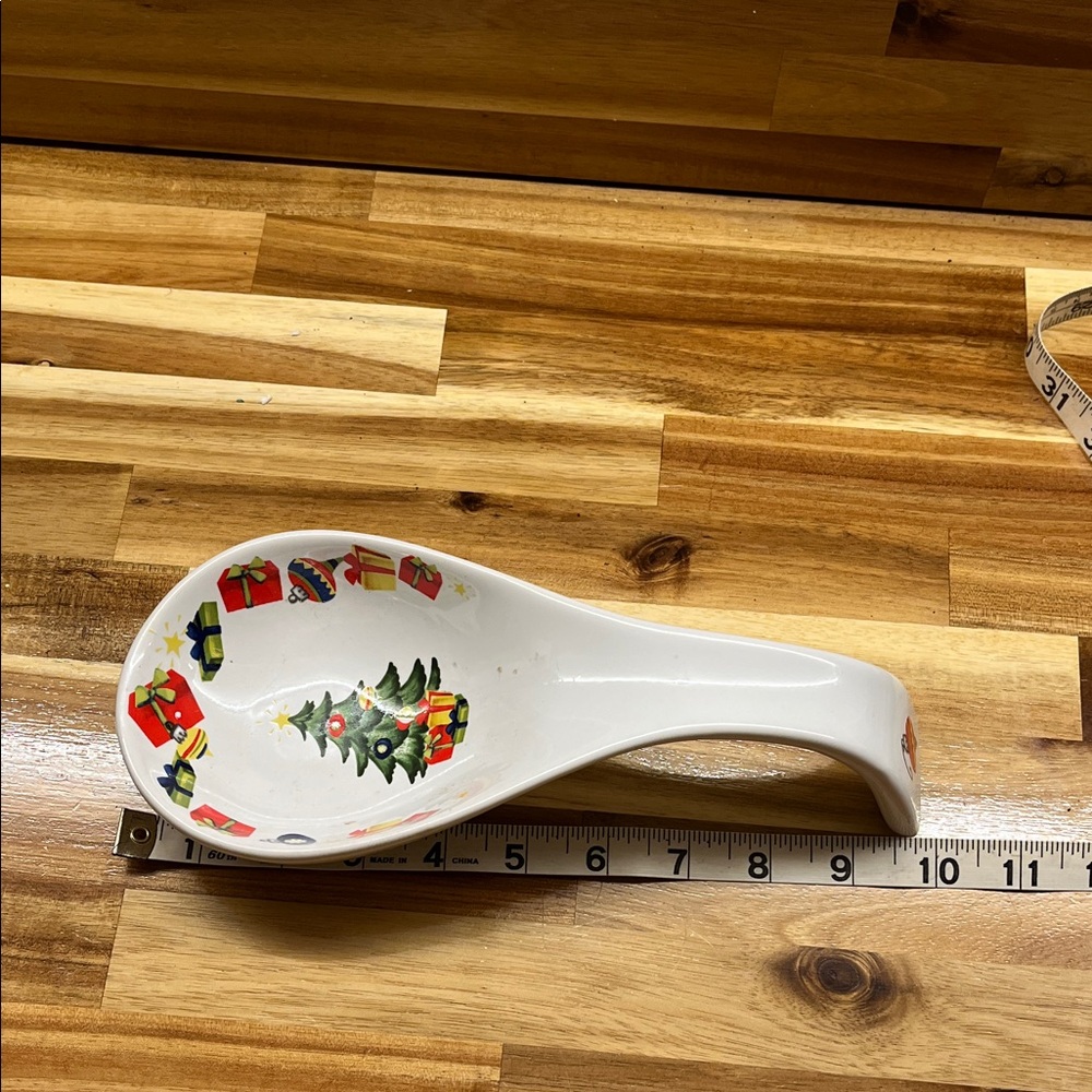 Holiday Tree Spoon Rest - Picture 4 of 6